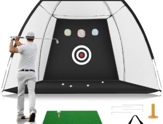 The 8 Best Indoor Golf Practice Nets with Hitting Mats