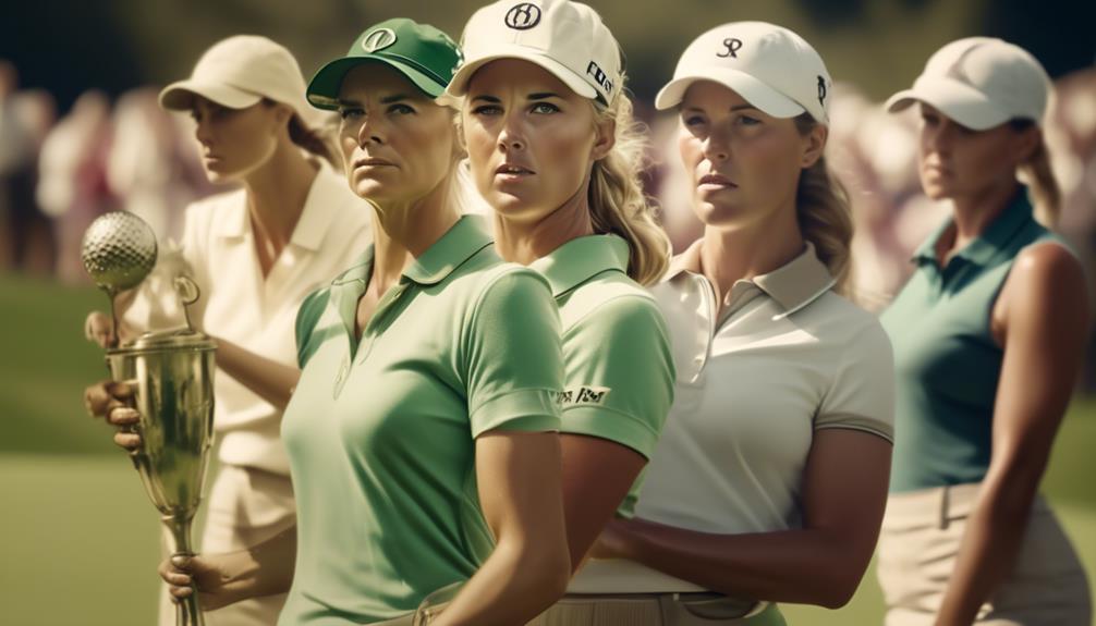 accomplished female golf champions