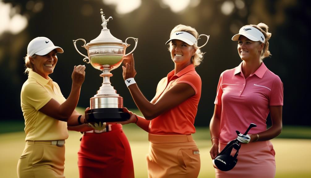 accomplished women s golf champions