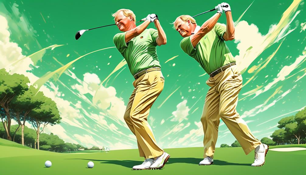 analyzing nicklaus exceptional golf technique