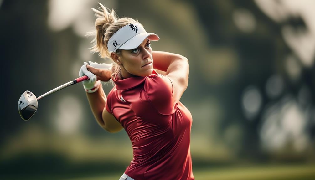 angelique kerber golf s rising star