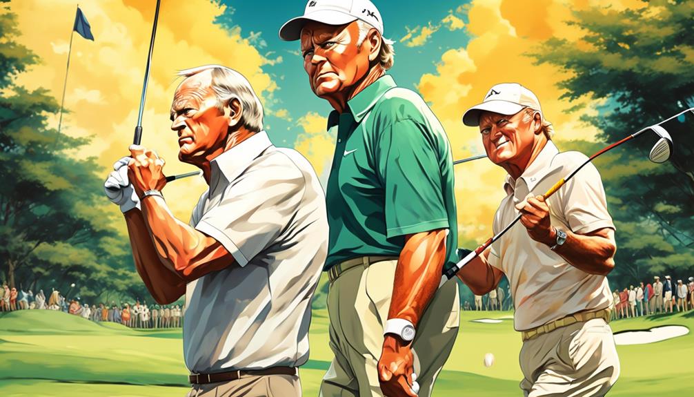 arnold palmer s golf rivalry