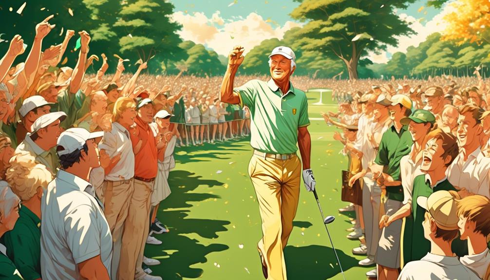 arnold palmer s legendary major victories