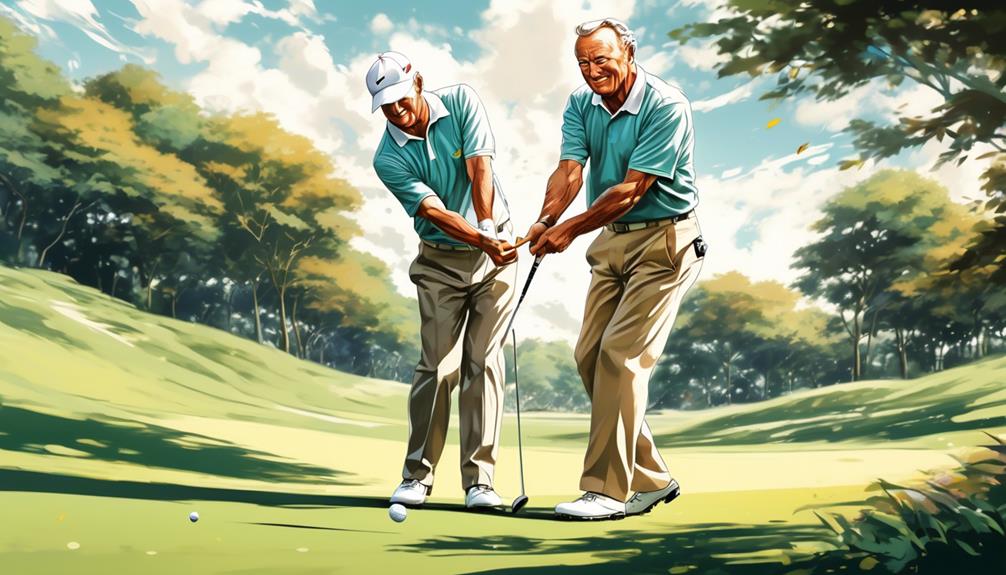 arnold palmer s swing techniques