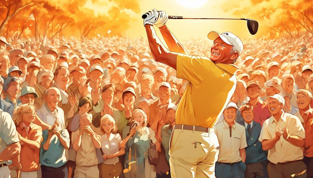 arnold palmer s unprecedented golf success