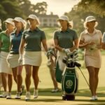 celebrating the top female golfers