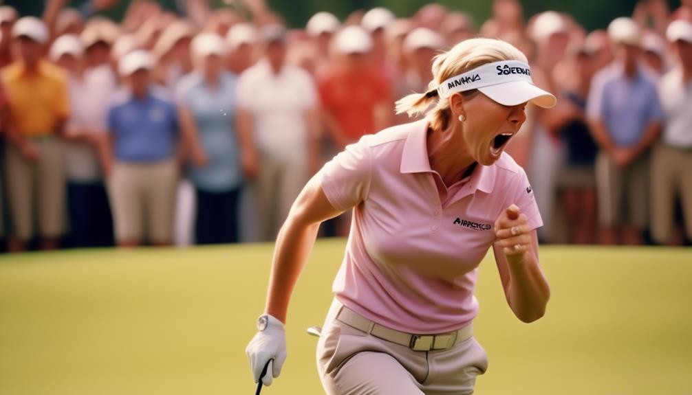 defining moments in women s golf