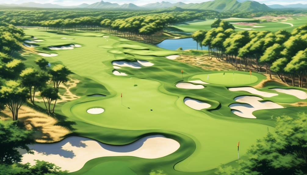 designing and shaping golf courses