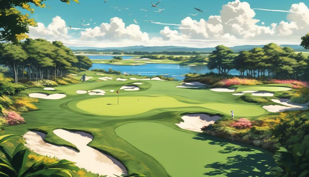 designing golf courses creatively