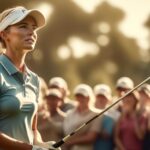 dominant golfer leads lpga