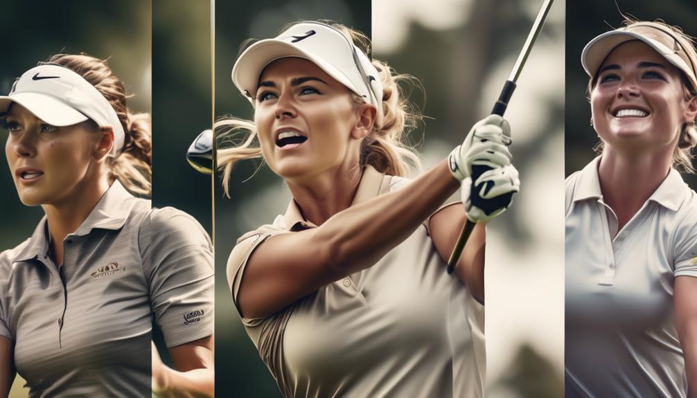 dominant women in golf