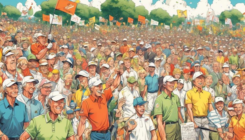 fan support for arnold palmer