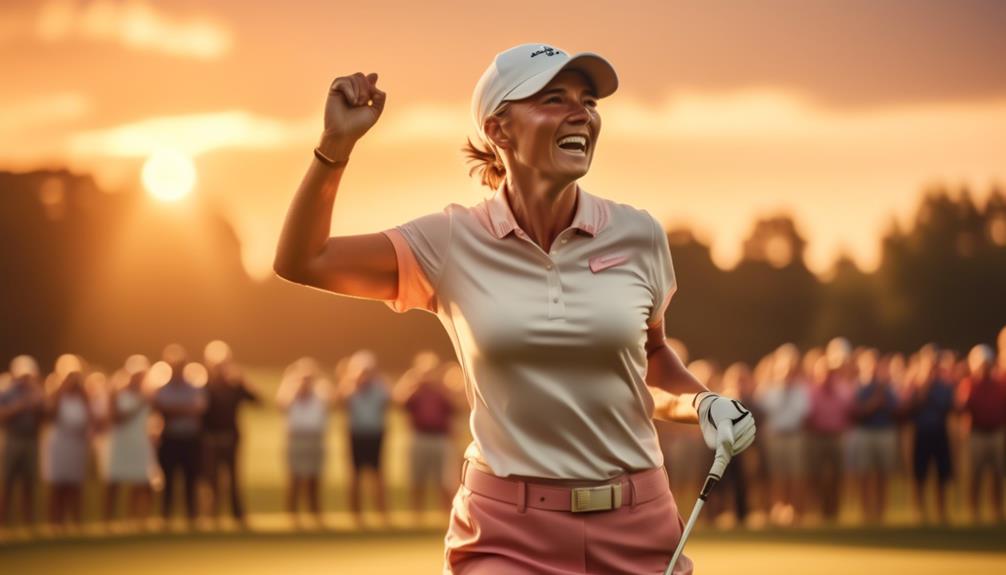 historic achievement in women s golf