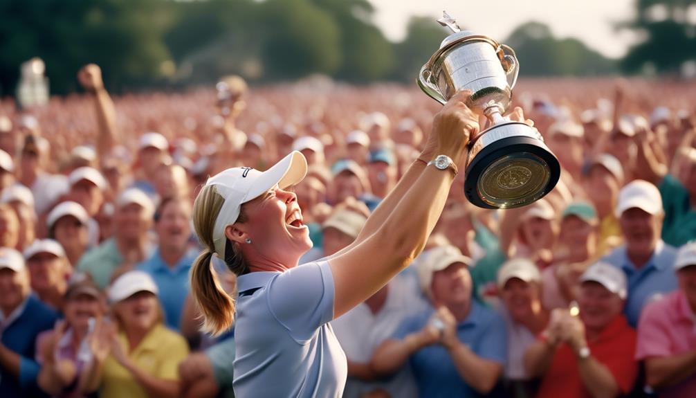 historic achievements in women s golf