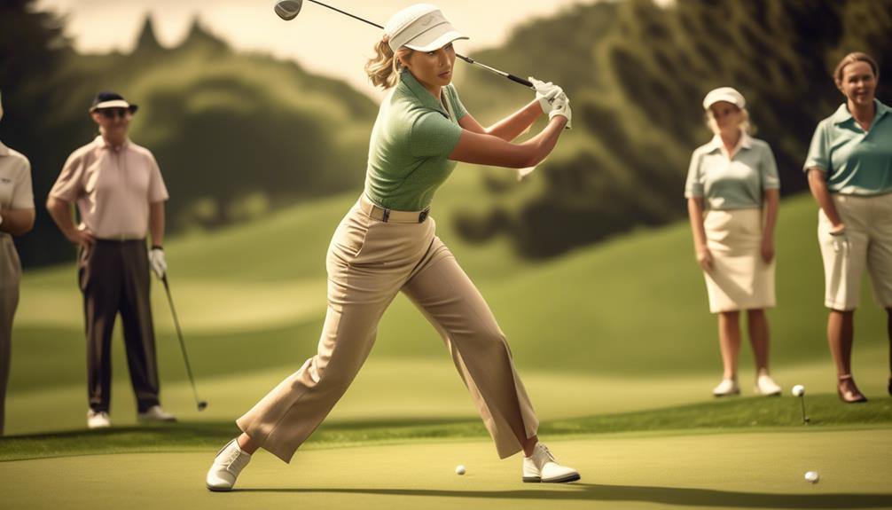 historic triumphs of female golfers