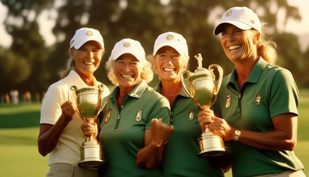 historic women s golf champions