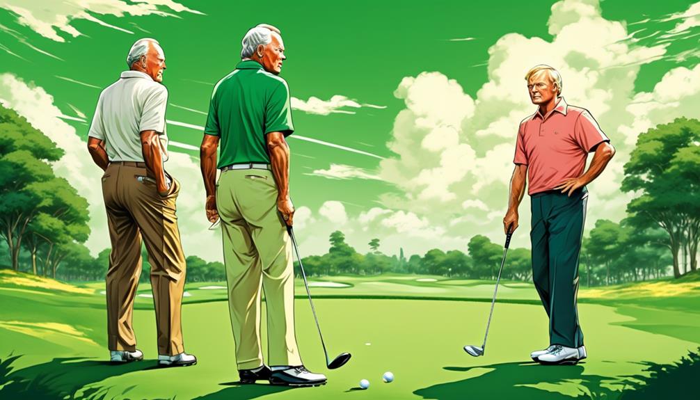 iconic golf rivalry arnold palmer