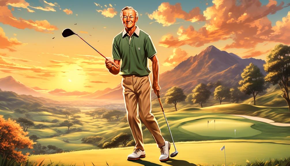 Arnold Palmer's legendary golfing secrets