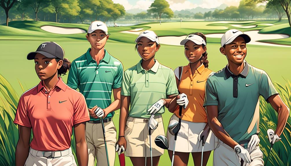 increasing diversity in golf