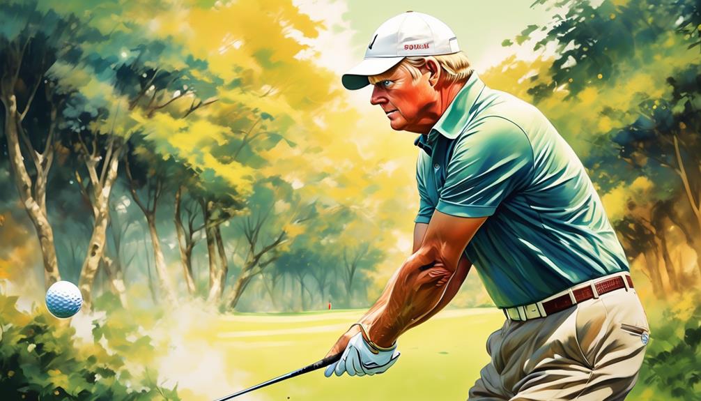 jack nicklaus legendary golf swing