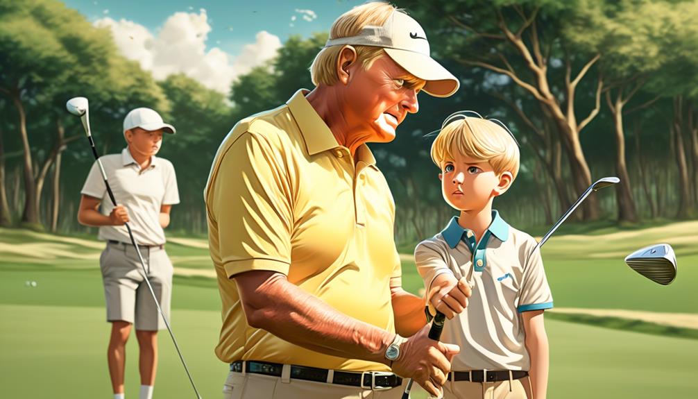 jack nicklaus legendary golfer devoted father