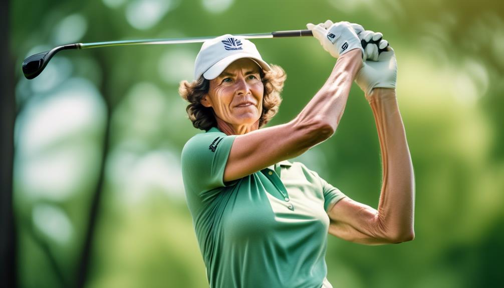 juli inkster experienced senior golfer