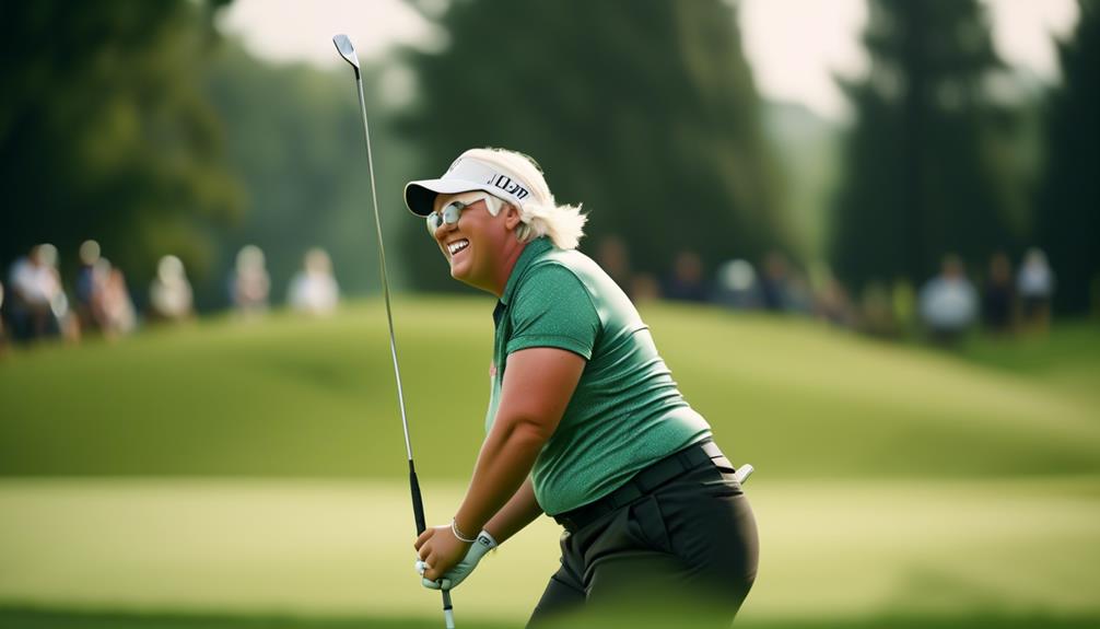 laura davies dominates senior majors