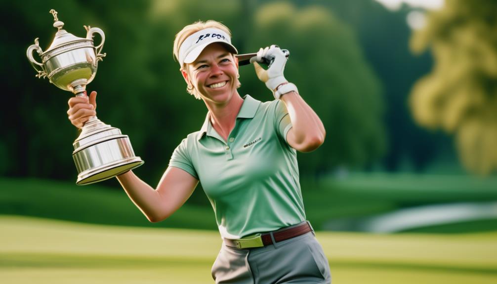 legendary female golfer s achievements