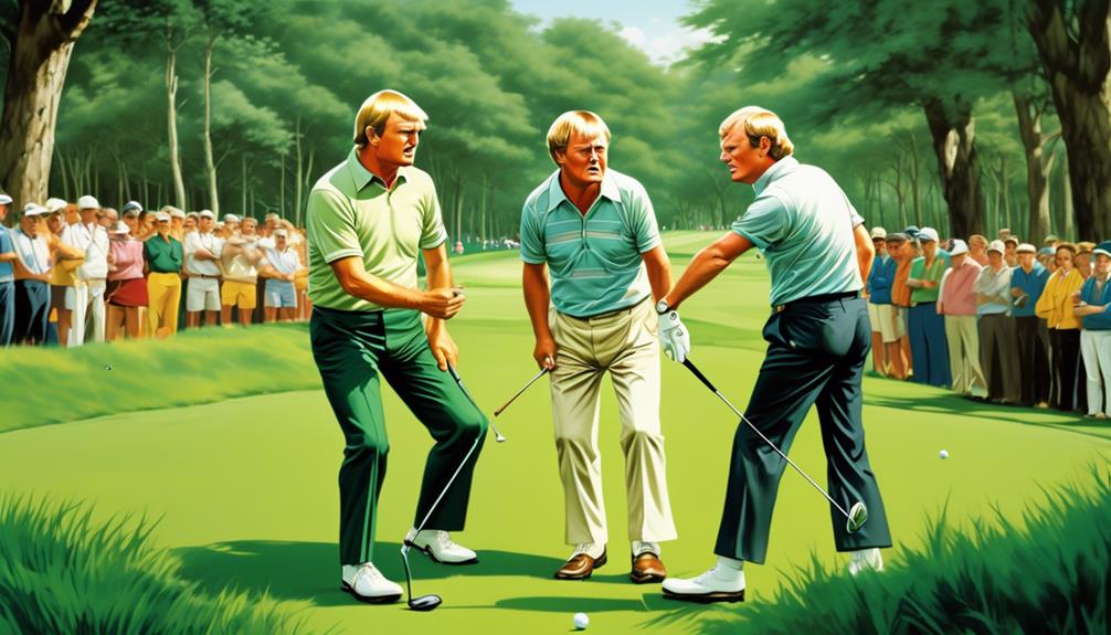 legendary golf duel 1977