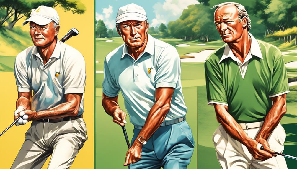 legendary golf rivalry unfolds