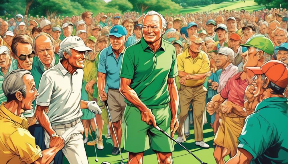 legendary golf rivalry unfolds