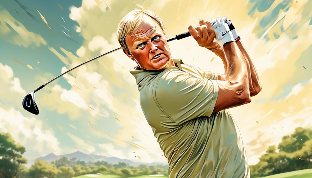 legendary golfer s unmatched swing