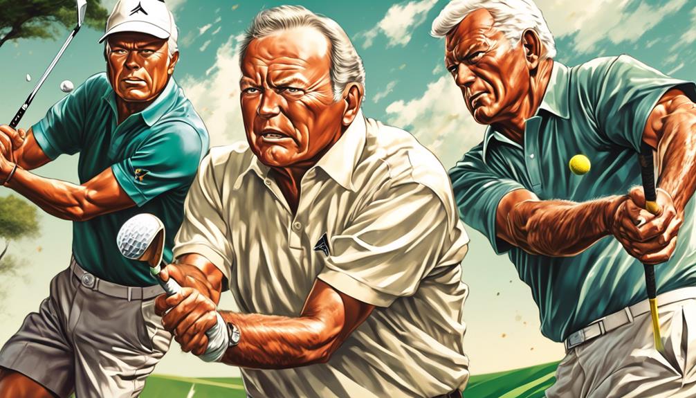 legendary golfers face off