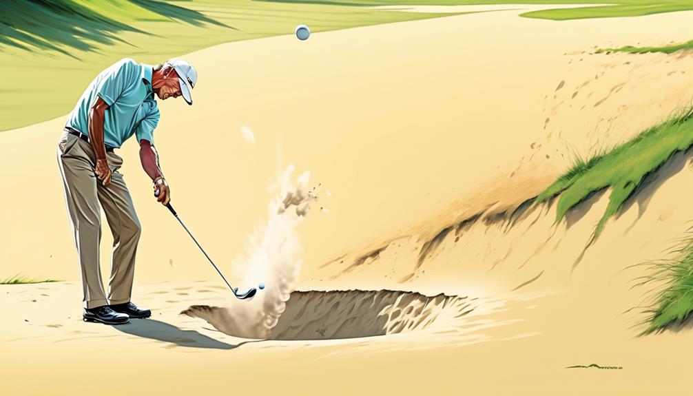 mastering bunker shot technique