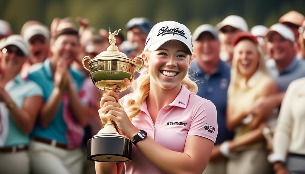 morgan pressel s historic golf triumph