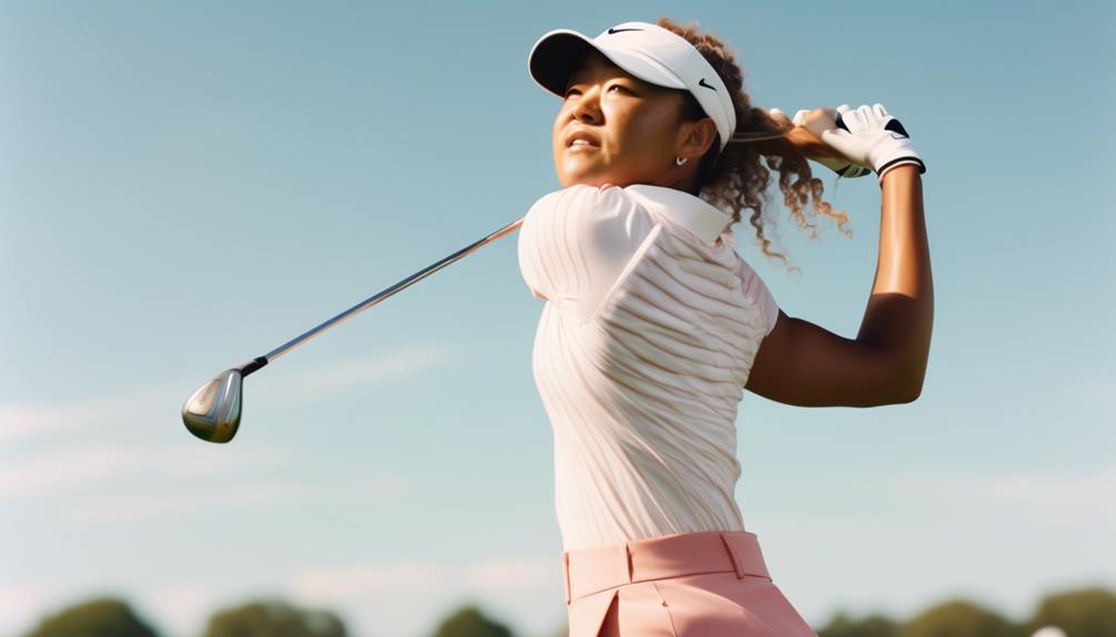 naomi osaka golf s rising star