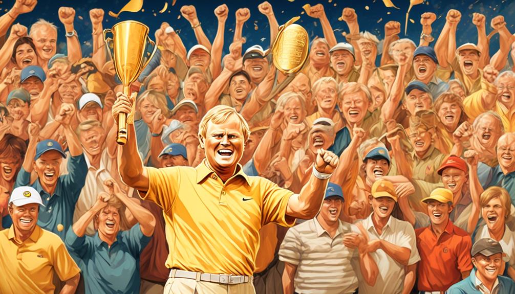 nicklaus historic major triumphs