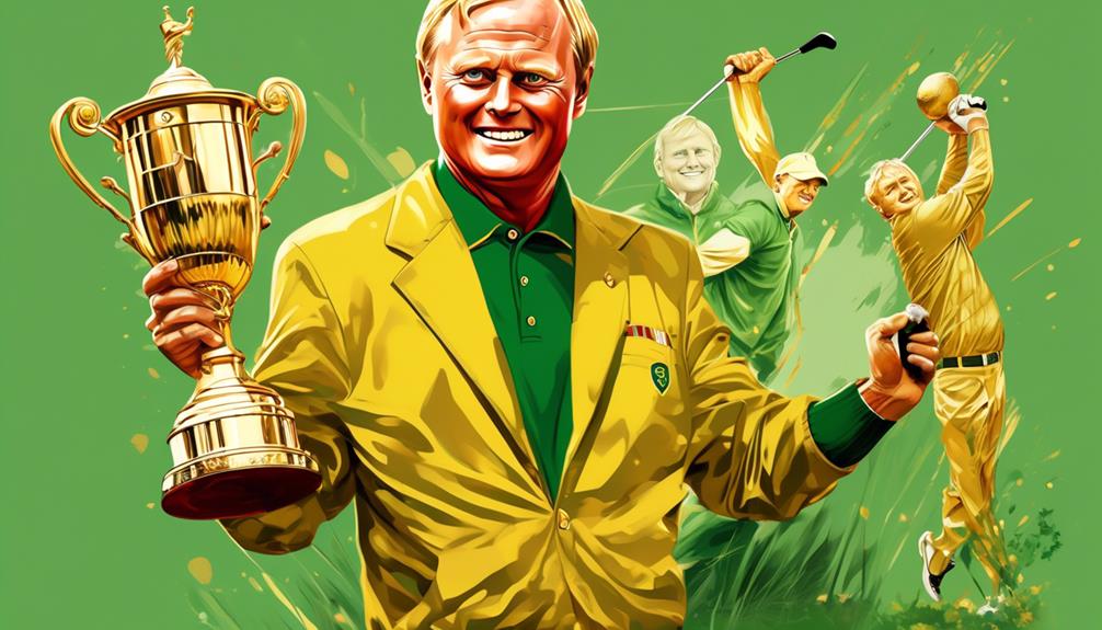 nicklaus historic streak of wins