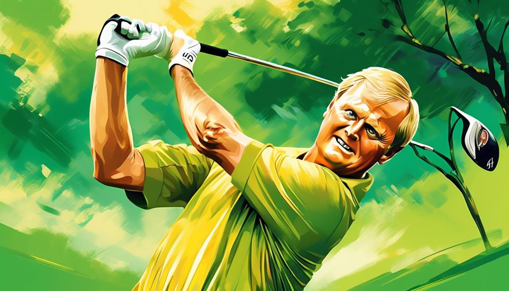 nicklaus iconic golfing achievements