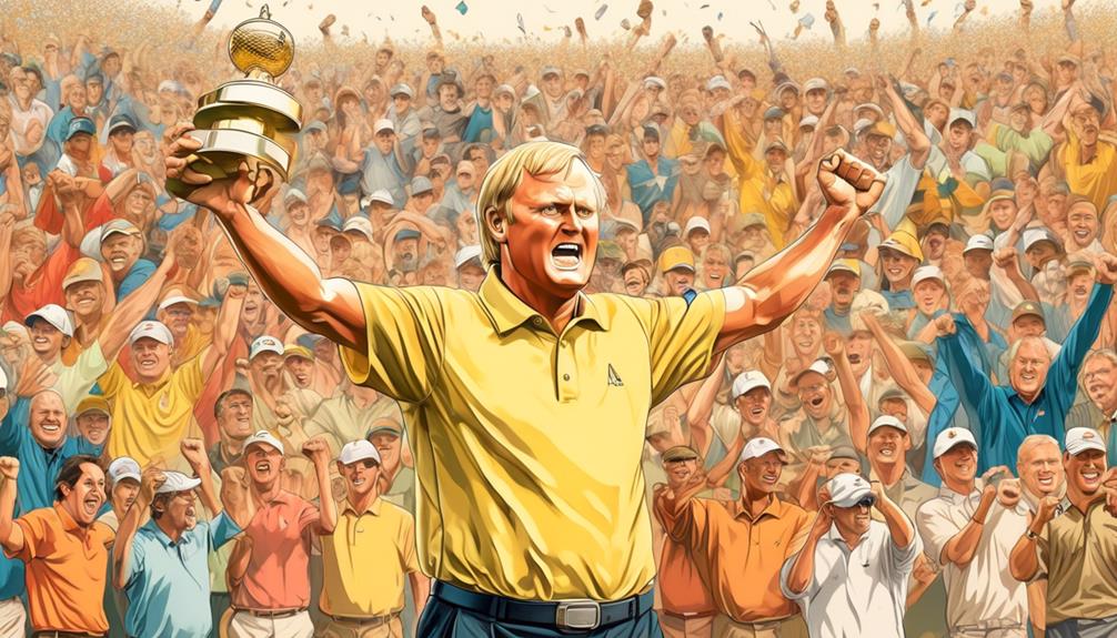 nicklaus record breaking pga dominance