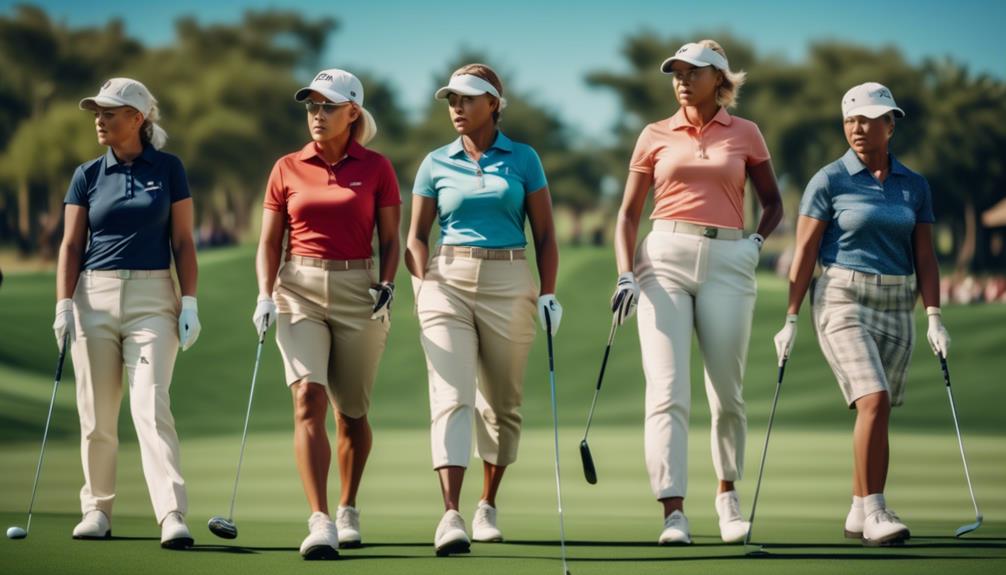 pioneering female golfers