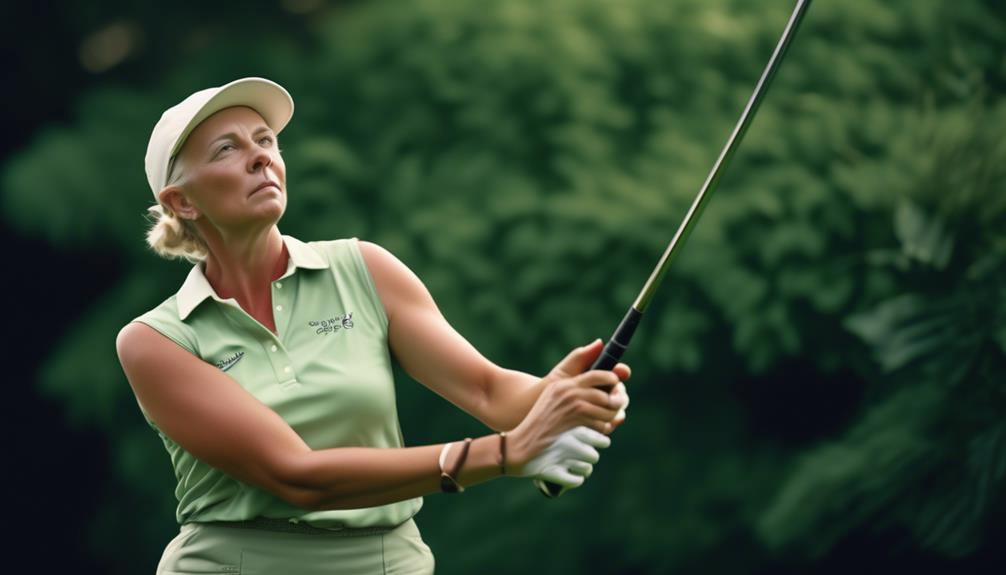 pioneering golfer empowers women