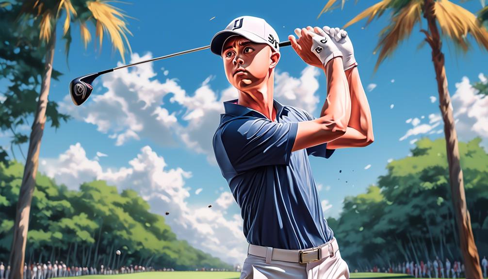 professional golfer justin thomas