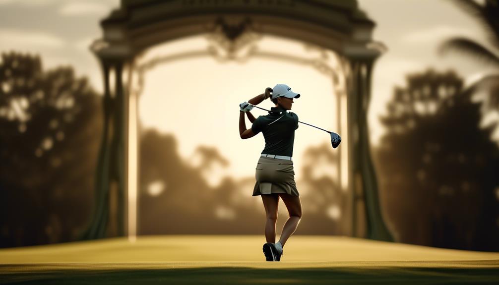 prominent women golf players