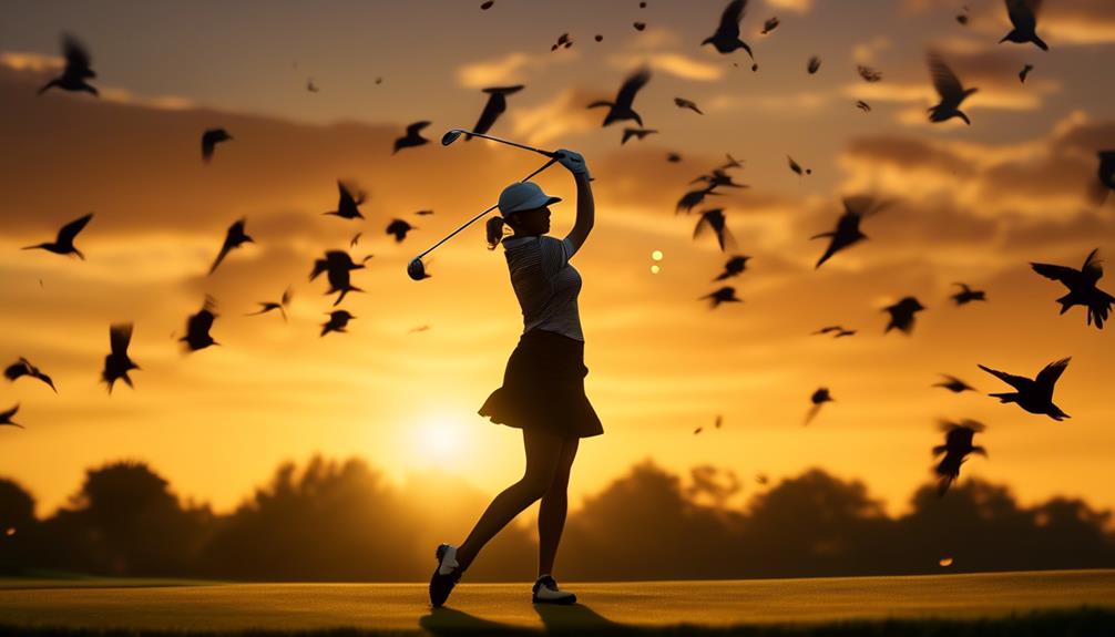 record breaking women s golf birdie