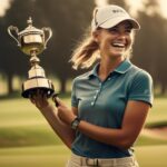 record breaking young female golfers