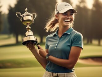 record breaking young female golfers