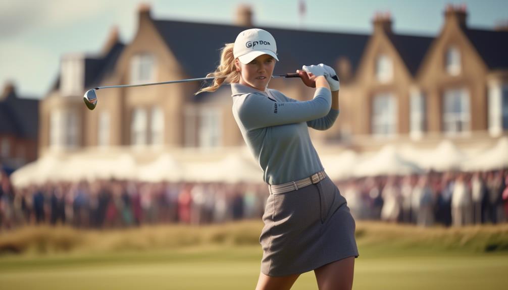 reigning women s british open champion