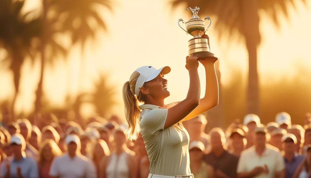 significant milestones in women s golf