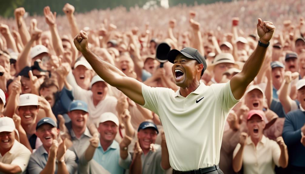 tiger woods golf triumphs